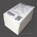 Papel térmico de papel revestido papel etiqueta de código de barras